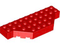 LEGO® los onderdeel Steen Aangepast in kleur Rood 30181