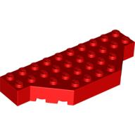 Plaatje in Gallery viewer laden, LEGO® los onderdeel Steen Aangepast in kleur Rood 30181