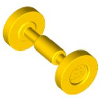 LEGO® los onderdeel Wiel in kleur Geel 2496