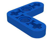 Plaatje in Gallery viewer laden, LEGO® los onderdeel Technische Hefbalk in kleur Blauw 32056