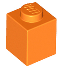 LEGO® los onderdeel Steen in kleur Oranje 3005