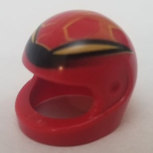 LEGO® los onderdeel Hoofddeksels in kleur Rood 2446pb03