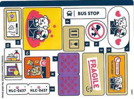 LEGO® stickervel set 41741-1 Dog Rescue Van