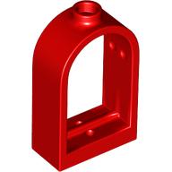 Plaatje in Gallery viewer laden, LEGO® los onderdeel Raamkozijn in kleur Rood 30044