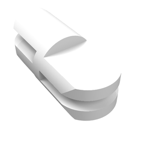 LEGO® los onderdeel Arm in kleur Wit 3612