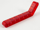 LEGO® onderdeel Technische Hefbalk Doorzichtig Rood 32271