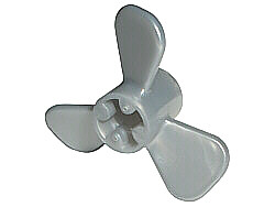LEGO® los onderdeel Propellor in kleur Parel Lichtgrijs 6041