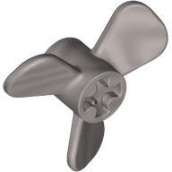 LEGO® los onderdeel Propellor in kleur Parel Lichtgrijs 6041