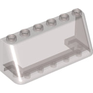 LEGO® los onderdeel Voorruit in kleur Doorzichtig Zwart 4176