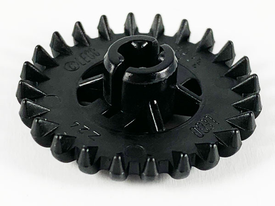LEGO® los onderdeel Technische Tandwiel in kleur Zwart 3650b