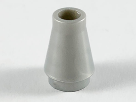 LEGO® los onderdeel Kegel in kleur Parel Lichtgrijs 4589