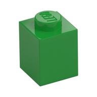 Plaatje in Gallery viewer laden, LEGO® los onderdeel Steen in kleur Fel Groen 3005