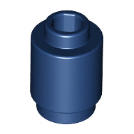 Plaatje in Gallery viewer laden, LEGO® los onderdeel Steen Rond in kleur Donkerblauw 3062