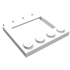 LEGO® los onderdeel Scharnier in kleur Wit 2349