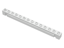 Plaatje in Gallery viewer laden, LEGO® los onderdeel Steen Aangepast in kleur Wit 4217