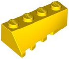 LEGO® los onderdeel Wig in kleur Geel 43720
