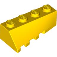 LEGO® los onderdeel Wig in kleur Geel 43720