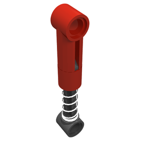 LEGO® los onderdeel Technische Schokdemper Rood 731c06