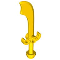 LEGO® los onderdeel Wapen in kleur Geel 43887