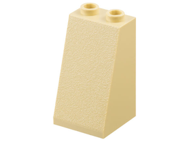 LEGO® los onderdeel Dakpan Algemeen in kleur Geelbruin 3684a