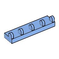 LEGO® los onderdeel Scharnier in kleur Medium Blauw 4625