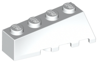 LEGO® los onderdeel Wig in kleur Wit 43721