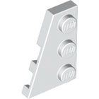 LEGO® los onderdeel Wig Plaat in kleur Wit 43723