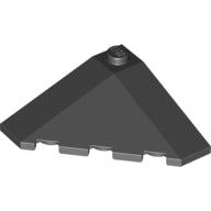 LEGO® los onderdeel Wig in kleur Zwart 43708