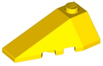 Plaatje in Gallery viewer laden, LEGO® los onderdeel Wig in kleur Geel 43710