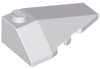 LEGO® los onderdeel Wig Licht Blauwachtig Grijs 43711