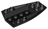 Plaatje in Gallery viewer laden, LEGO® los onderdeel Wig in kleur Zwart 43713