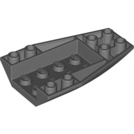 Plaatje in Gallery viewer laden, LEGO® los onderdeel Wig Donker Blauwachtig Grijs 43713