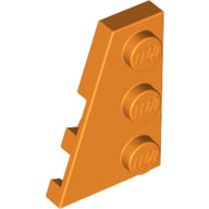 LEGO® los onderdeel Wig Plaat in kleur Oranje 43723
