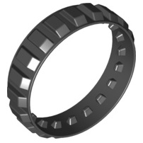 Plaatje in Gallery viewer laden, LEGO® los onderdeel Band in kleur Zwart x939