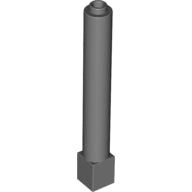 Plaatje in Gallery viewer laden, LEGO® onderdeel Steunpilaar Donker Blauwachtig Grijs 43888
