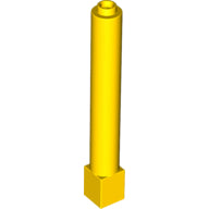 Plaatje in Gallery viewer laden, LEGO® los onderdeel Steunpilaar in kleur Geel 43888
