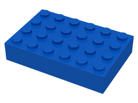 LEGO® los onderdeel Steen in kleur Blauw 2356