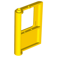 LEGO® los onderdeel Deur in kleur Geel 4182