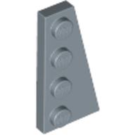 Plaatje in Gallery viewer laden, LEGO® los onderdeel Wig Plaat in kleur Zandblauw 41769