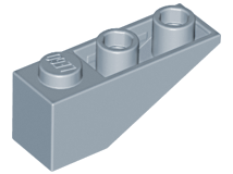 LEGO® los onderdeel Dakpan Omgekeerd in kleur Zandblauw 4287