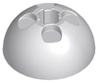 LEGO® los onderdeel Cilinder Licht Blauwachtig Grijs 44359