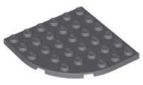 Plaatje in Gallery viewer laden, LEGO® los onderdeel Plaat Rond Donker Blauwachtig Grijs 6003