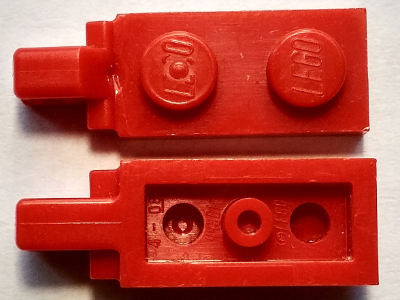 LEGO® los onderdeel Scharnier in kleur Rood 44301b