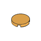 LEGO® los onderdeel Tegel Rond in kleur Lichtoranje 4150