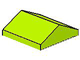 Plaatje in Gallery viewer laden, LEGO® los onderdeel Dakpan Algemeen in kleur Limoen 3300
