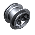 LEGO® los onderdeel Wiel in kleur Parel Lichtgrijs 6595