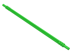 LEGO® los onderdeel Slang Zachte As in kleur Fel Groen 32202
