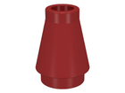 LEGO® los onderdeel Kegel in kleur Donkerrood 4589