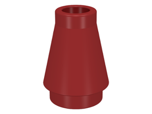 LEGO® los onderdeel Kegel in kleur Donkerrood 4589