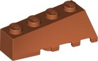 LEGO® los onderdeel Wig in kleur Donker Oranje 43721